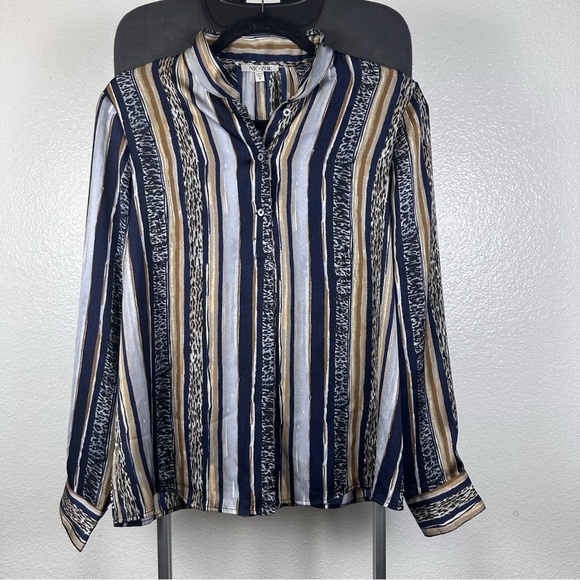 NIC+ZOE | Multicolor Striped Blouse - Picture 1 of 6